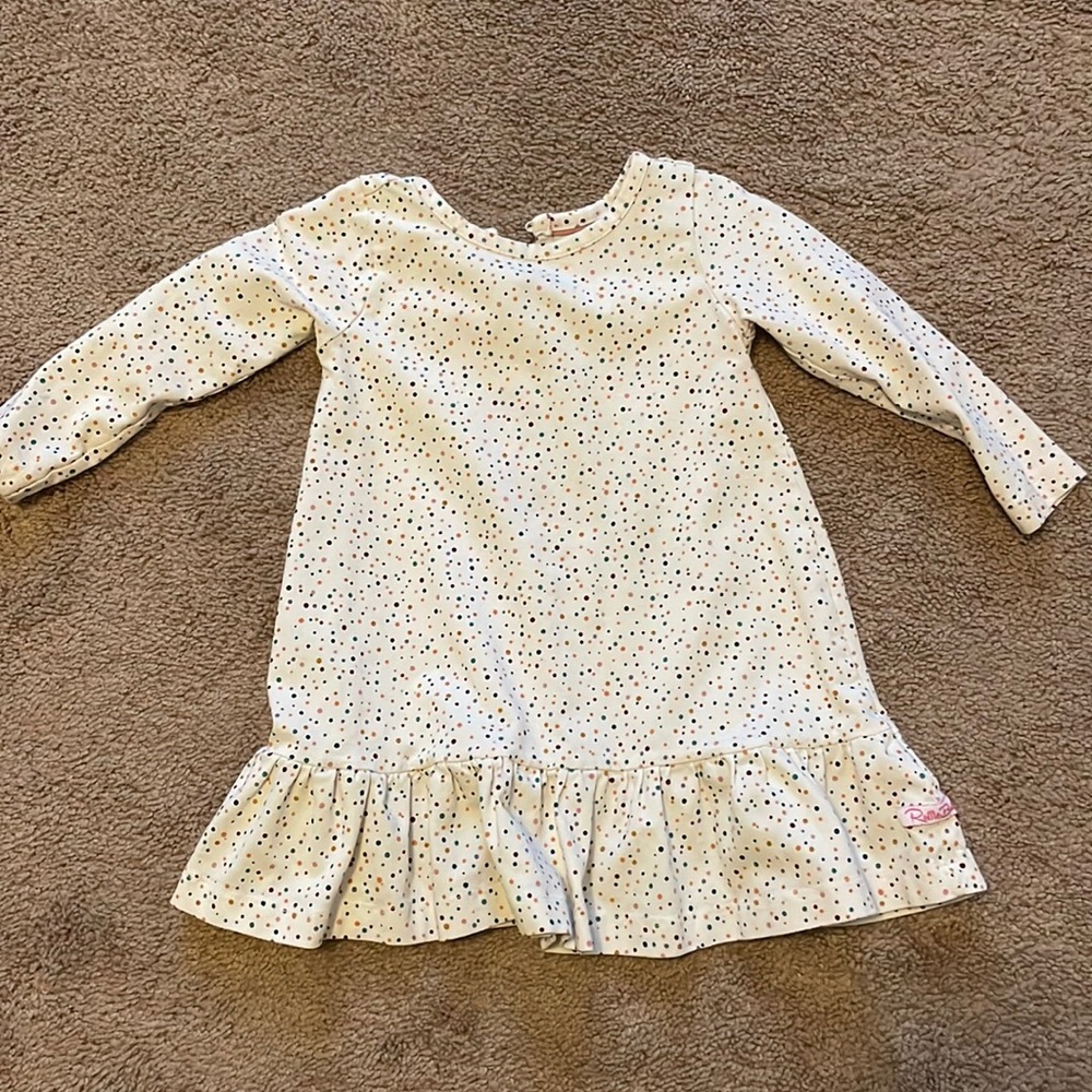 Ruffle Butts confetti dress with ruffle 18-24 months